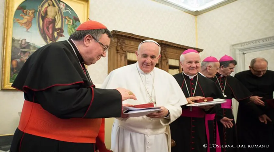 Papa Francisco recibe a Obispos de Bosnia Herzegovina. Foto: L'Osservatore Romano.?w=200&h=150