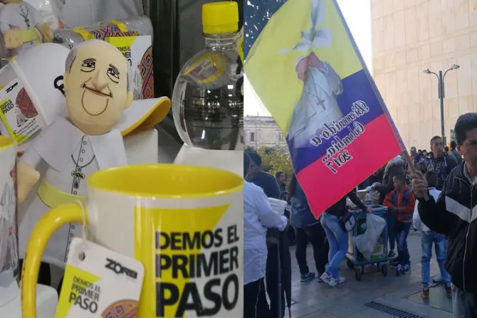 FOTOS y VIDEO: Así esperan en Colombia al Papa Francisco