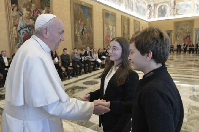 El Papa Francisco confía a jóvenes esta tarea para la Navidad