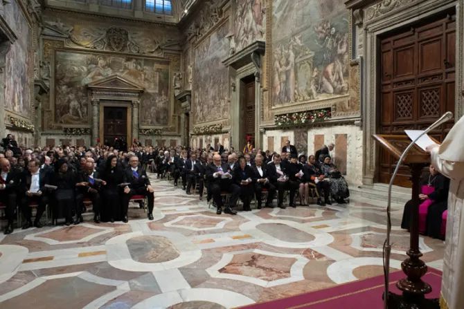 Papa Francisco aborda el Acuerdo Vaticano-China en su discurso al Cuerpo Diplomático