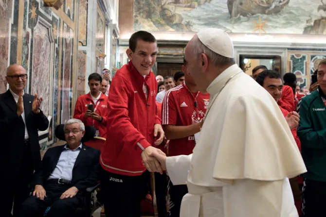 El Papa a deportistas con discapacidad: Muestren al mundo una sociedad más fraterna