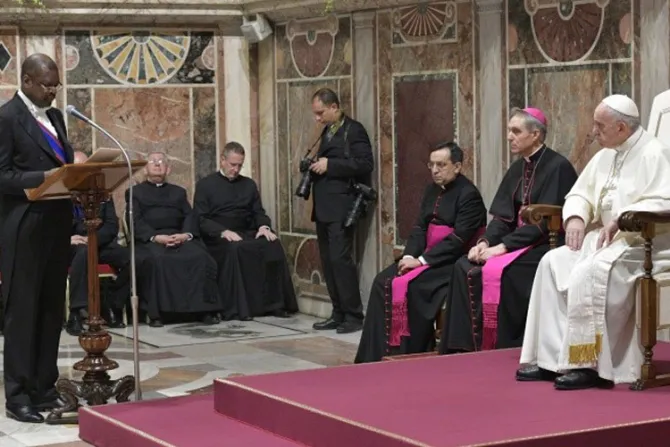 TEXTO COMPLETO Discurso del Papa al Cuerpo Diplomático acreditado ante la Santa Sede