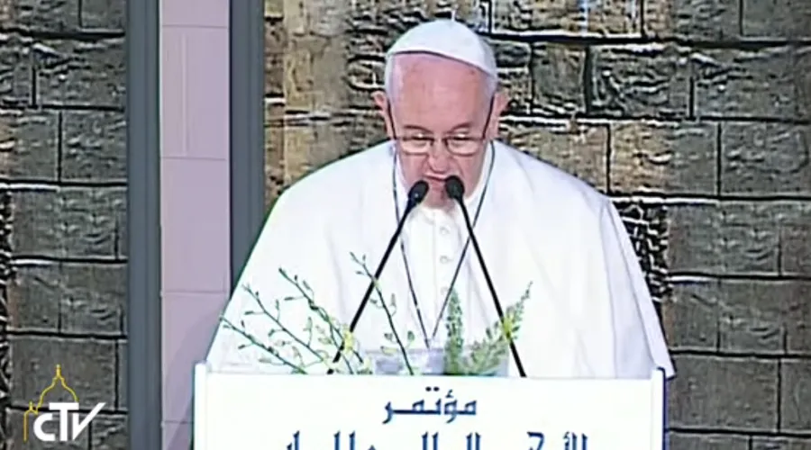 El Papa durante su discurso. Foto: Captura Youtube?w=200&h=150