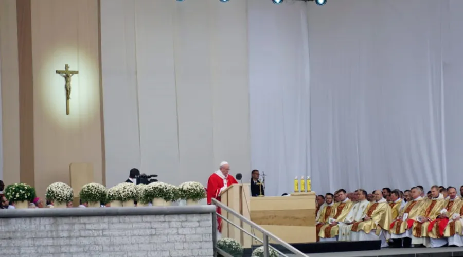 Papa Francisco en Estonia / Crédito: Andrea Gagliarducci - ACI Prensa?w=200&h=150