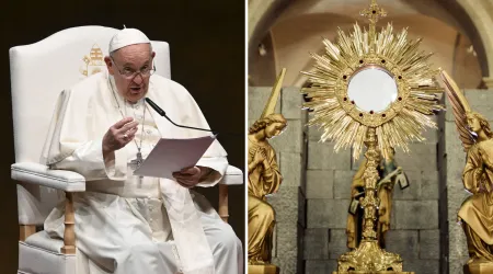 El Papa Francisco hace un llamado urgente a recuperar la adoración eucarística en la Iglesia