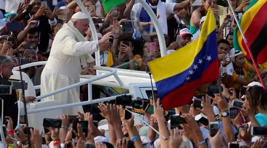 Papa Francisco en JMJ Panamá / Foto: Twitter @jmj_es