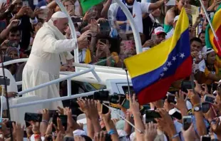 El Papa Francisco en la JMJ Panamá 2019. Crédito: Twitter @jmj_es 