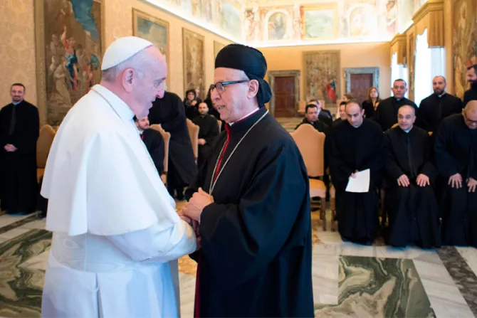 El Papa recuerda a los cristianos que aún sufren en Oriente Medio