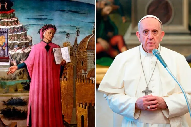 Papa Francisco anima a descubrir el tesoro cultural, religioso y moral de Dante Alighieri