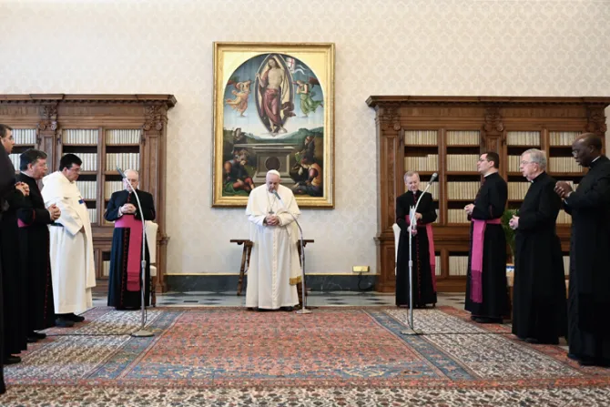Catequesis del Papa Francisco sobre la oración de contemplación