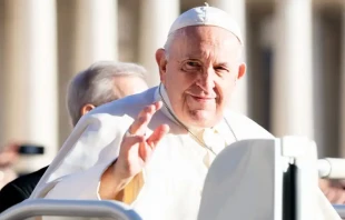 Papa Francisco. Cru00e9dito: Daniel Ibu00e1u00f1ez / ACI Prensa 