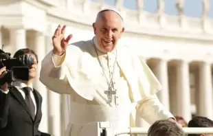 Papa Francisco. Crédito: Daniel Ibáñez / ACI Prensa 