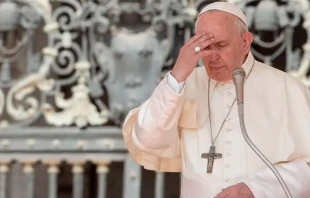 Papa Francisco. Cru00e9dito: Daniel Ibu00e1u00f1ez / ACI Prensa 