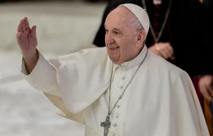 Papa Francisco. Cru00e9dito: Daniel Ibu00e1u00f1ez / ACI Prensa 