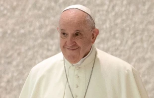 Papa Francisco. Cru00e9dito: Daniel Ibu00e1u00f1ez / ACI Prensa 