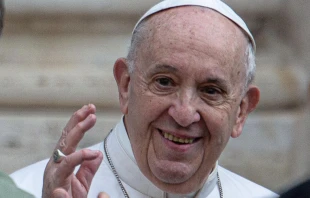 Papa Francisco. Cru00e9dito: Daniel Ibu00e1u00f1ez / ACI Prensa 