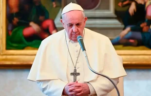 Papa Francisco. Cru00e9dito: Daniel Ibu00e1u00f1ez / ACI Prensa 