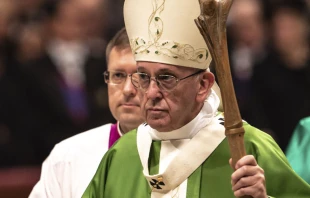 Papa Francisco. Foto: Daniel Ibu00e1u00f1ez / ACI Prensa 