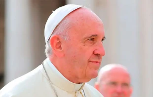 Papa Francisco. Cru00e9dito: Daniel Ibu00e1u00f1ez / ACI Prensa 