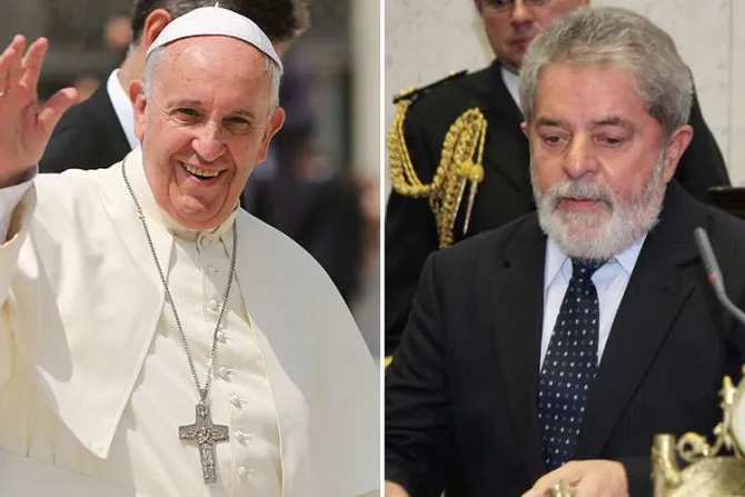Lula da Silva visitará al Papa Francisco en el Vaticano