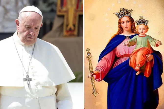 Esta es la oración por China que el Papa Francisco dirige a María Auxiliadora