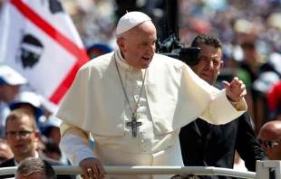 Papa Francisco. Cru00e9dito: Daniel Ibu00e1u00f1ez / ACI Prensa 