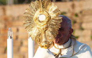 Papa Francisco. Cru00e9dito: Daniel Ibu00e1u00f1ez / ACI Prensa 