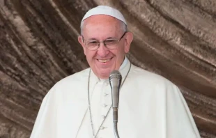 Papa Francisco. Cru00e9dito: Daniel Ibu00e1u00f1ez / ACI Prensa 