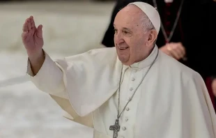 Papa Francisco. Cru00e9dito: Daniel Ibu00e1u00f1ez / ACI Prensa 