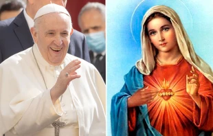 Papa Francisco. Cru00e9dito: Daniel Ibu00e1u00f1ez (ACI Prensa) / Corazu00f3n Inmaculado de Maru00eda (dominio pu00fablico) 