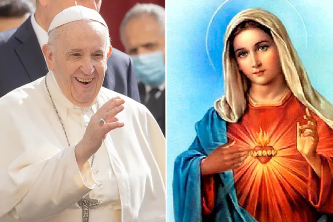 La bella reflexión del Papa sobre el Corazón Inmaculado de María en su día