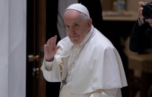 Papa Francisco. Cru00e9dito: Daniel Ibu00e1u00f1ez / ACI Prensa 