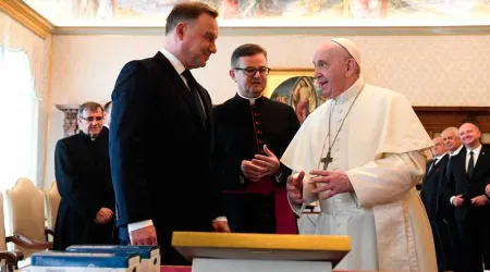 Papa Francisco recibe al presidente de Polonia, el católico Andrzjej Duda