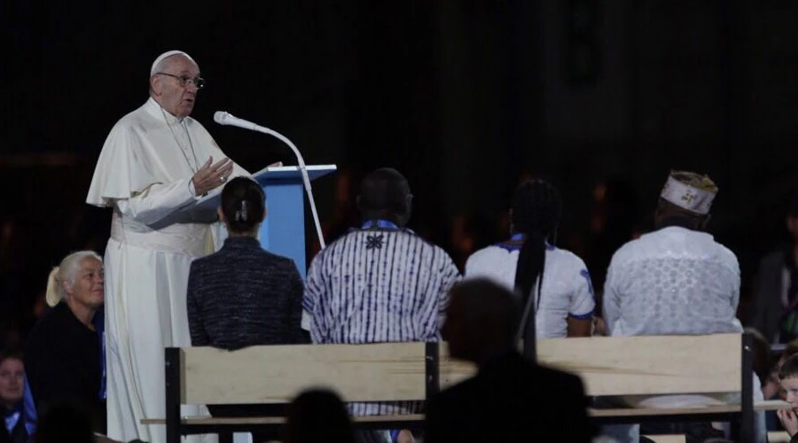 El Papa Francisco en la Fiesta de las Familias en Dublín, Irlanda. Foto: Daniel Ibáñez / ACI Prensa?w=200&h=150