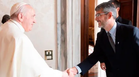 Papa Francisco recibe al superior general del Sodalicio de Vida Cristiana