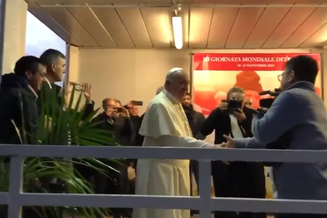 Viernes de Misericordia: Visita sorpresa del Papa por la Jornada Mundial de los Pobres