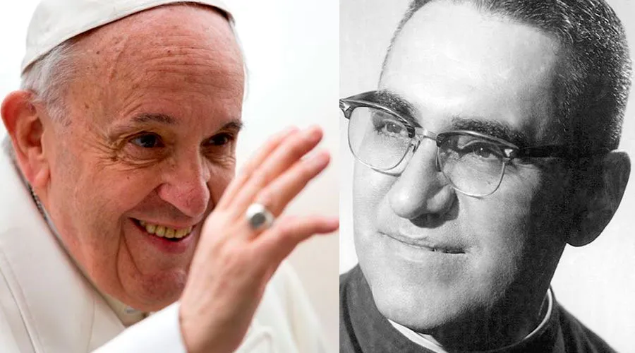 Papa Francisco saluda a jóvenes que festejan próxima canonización de Mons. Romero [VIDEO]