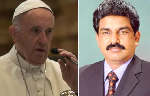 El Papa Francisco y Shahbaz Bhatti - Foto: Daniel Ibáñez (ACI Prensa) Zolnakerviquemolbec (Wikipedia) (CC BY-SA 4.0) 
