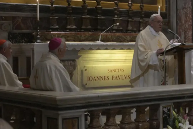Homilía del Papa Francisco en Misa por centenario de nacimiento de San Juan Pablo II
