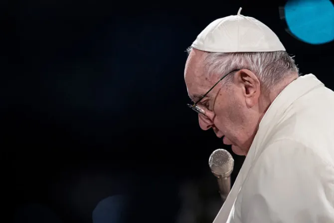La sentida oración que rezó el Papa Francisco en el Vía Crucis en Viernes Santo