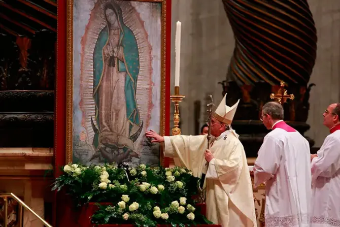 Papa Francisco: Que la Virgen de Guadalupe siga siendo guía segura de México