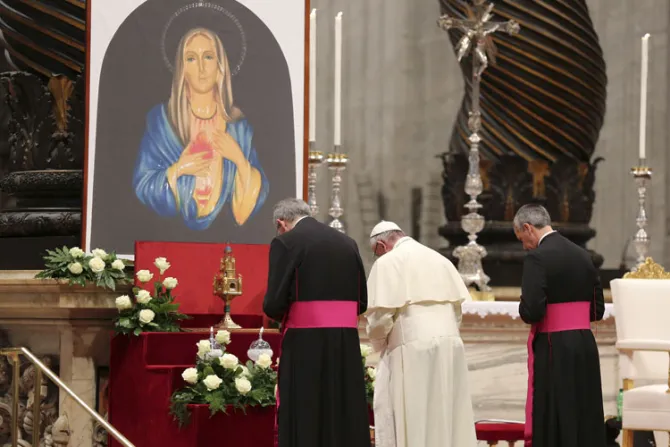 Papa Francisco invita a hacer este pedido a la Virgen para llegar al Paraíso