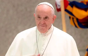 Papa Francisco. Cru00e9dito: Daniel Ibu00e1u00f1ez / ACI Prensa 