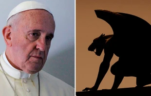 Fotos: Papa Francisco / ACI Prensa - Demonio / Flickr Estitxu Carton CC-BY-SA-2.0 