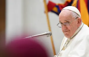 El Papa Francisco durante la Audiencia General del miércoles 9 de agosto (Imagen referencial): Créditos: Vatican Media. 