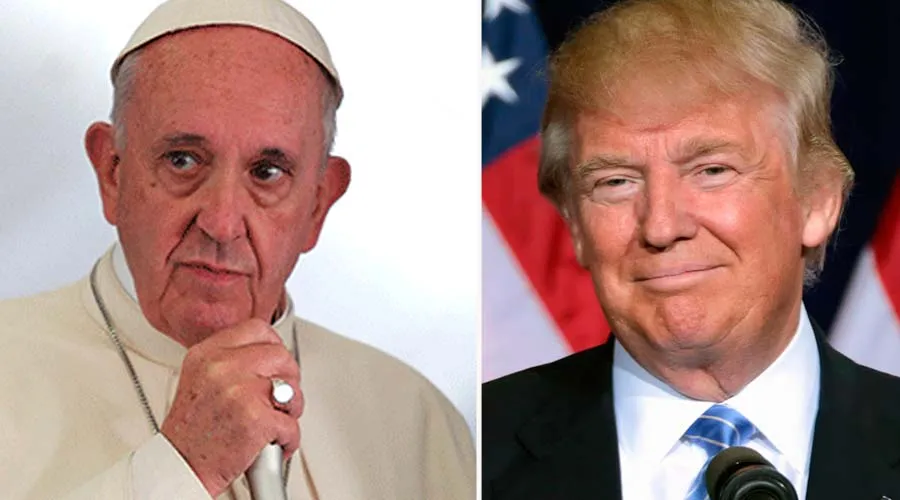 El Papa Francisco y Donald Trump / Fotos: Alan Holdren (ACI Prensa) - Gage Skidmore (Wikipedia CC-BY-SA-3.0)?w=200&h=150