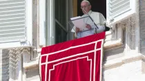 El Papa recuerda al Beato Mariano Mullerat. Foto: Vatican Media