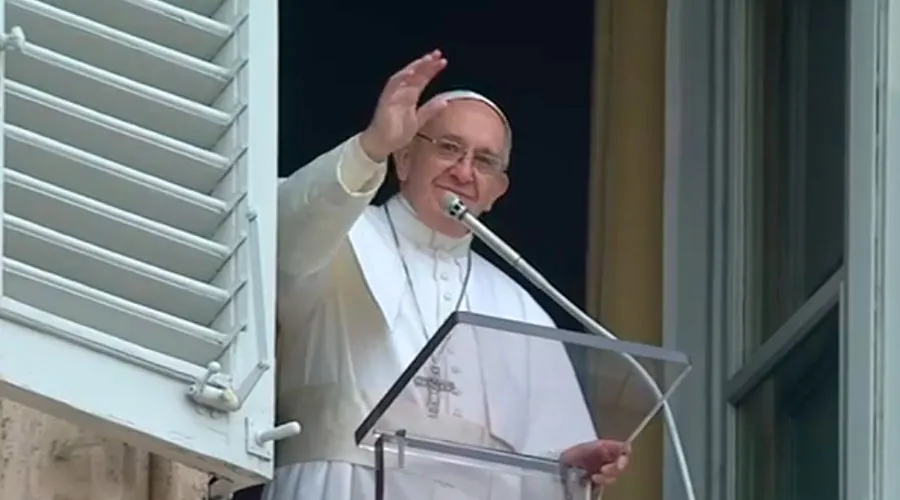 El Papa Francisco en el Ángelus de hoy. Captura Youtube?w=200&h=150