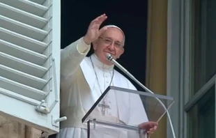 El Papa Francisco en el u00c1ngelus de hoy. Captura Youtube 