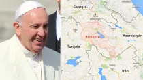 Papa Francisco en Armenia / Foto: Alexey Gotovskiy (ACI Prensa)